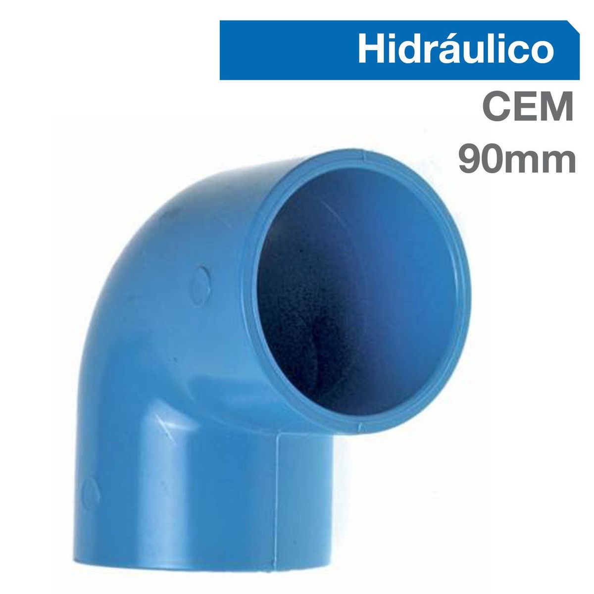 TIGRE - Codo 90o PVC-P Cementar 90mm  1u