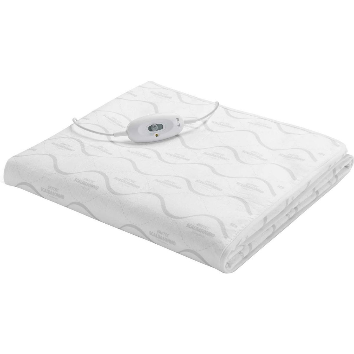 SCALDASONNO - Calientacamas Eléctrica Poliéster 1 plaza 60 W Blanco