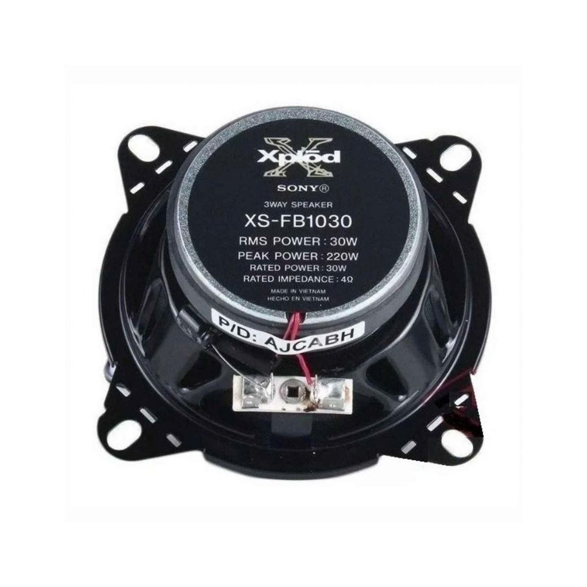 SONY - Parlante para Auto Sony 220w Triaxial 10 cm