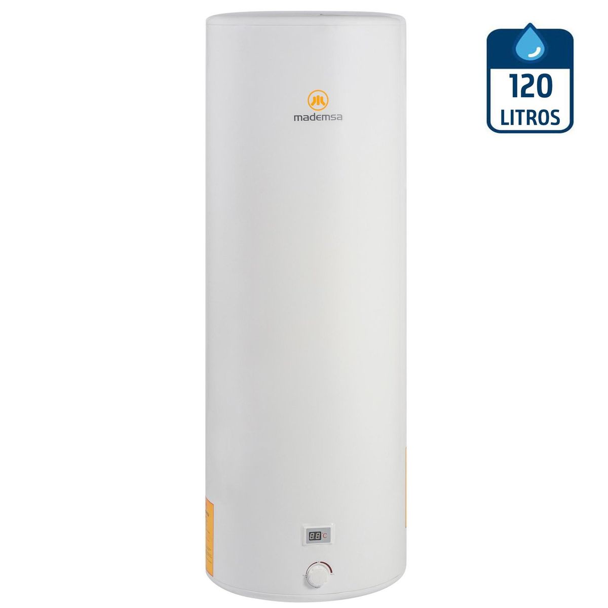 MADEMSA - Termo Eléctrico 120 Litros 1500 W de Muro