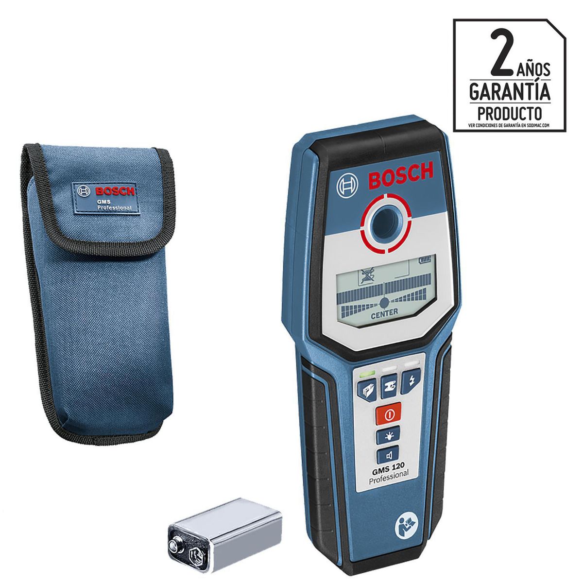 BOSCH - Detector Láser Plástico Azul