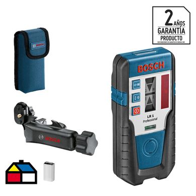Receptor lser plstico azul