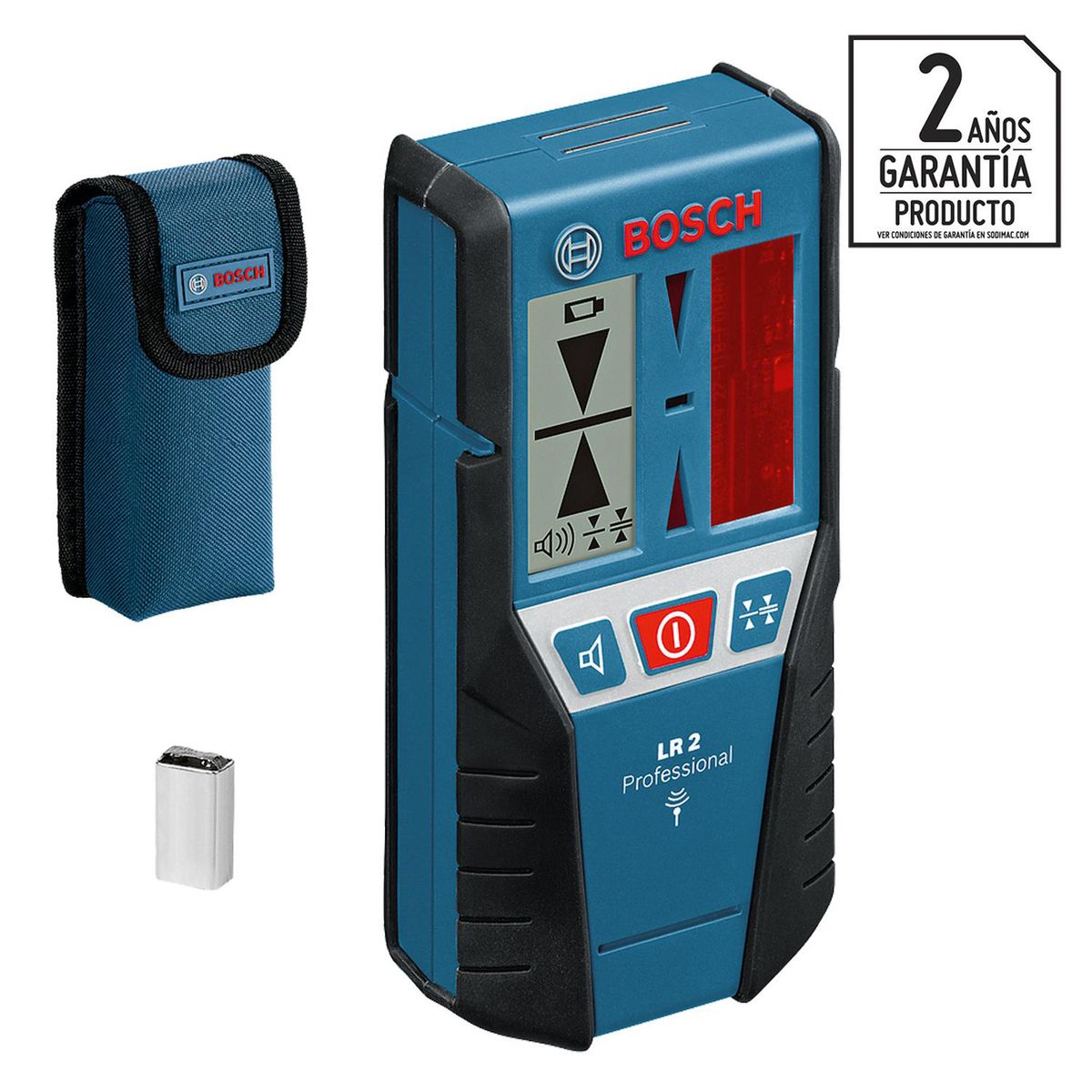 BOSCH - Receptor para nivel láser Bosch LR 2