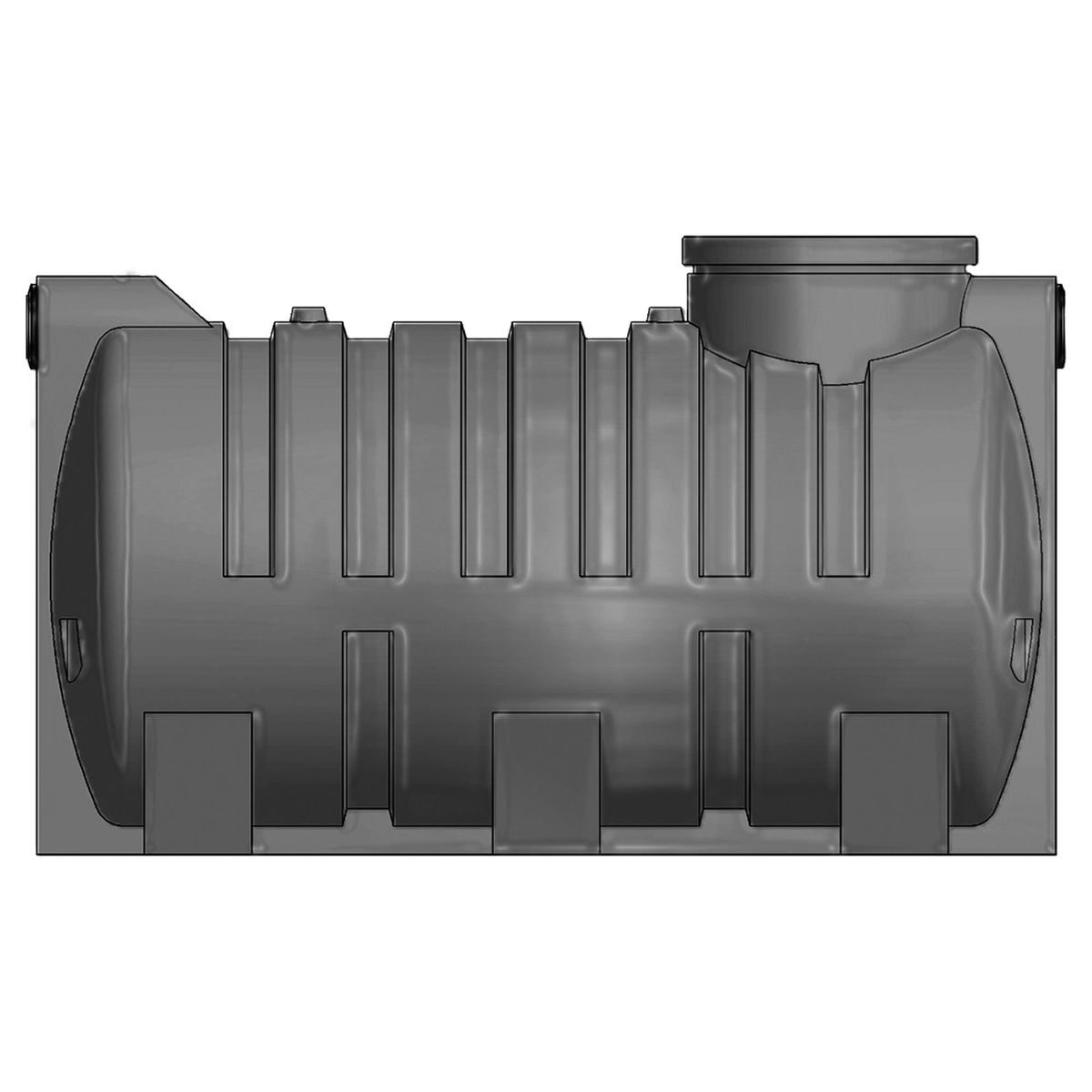 INFRAPLAST - Fosa séptica horizontal polietileno 1000 l