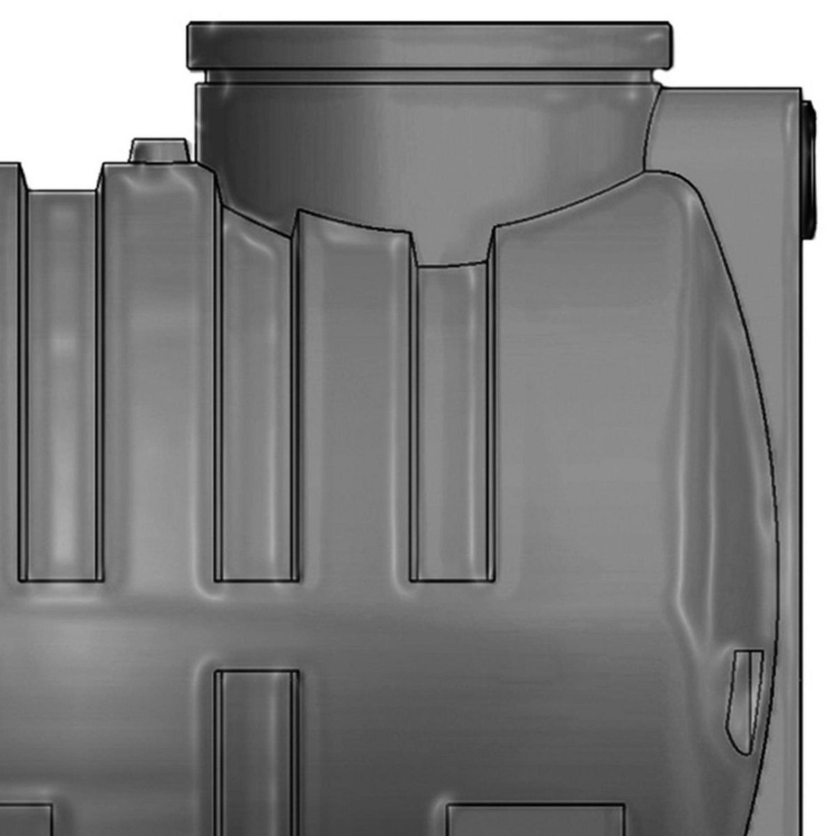 INFRAPLAST - Fosa séptica horizontal polietileno 1000 l