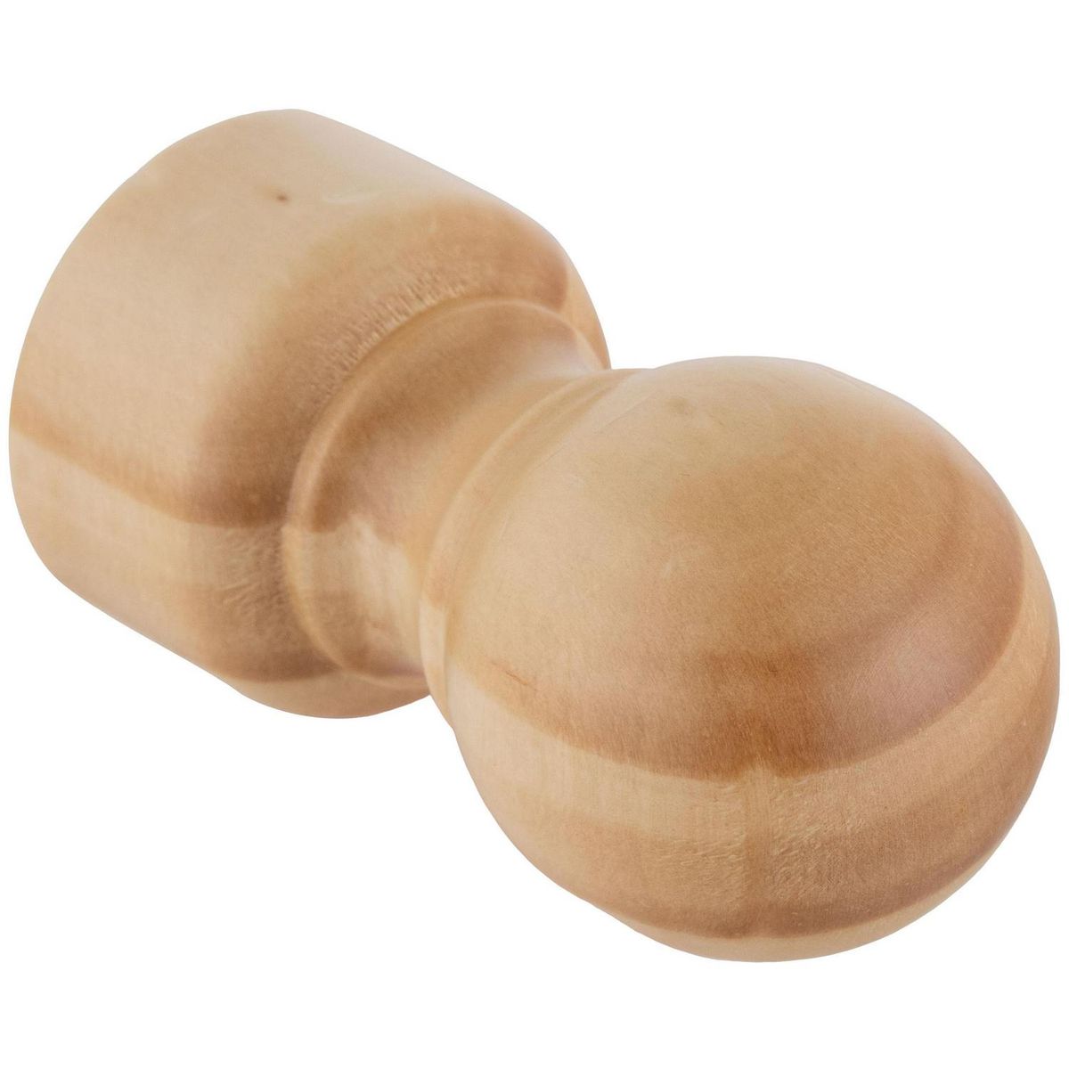 JUST HOME COLLECTION - Set de terminales para barra de cortina 28 mm 2 unidades chocolate