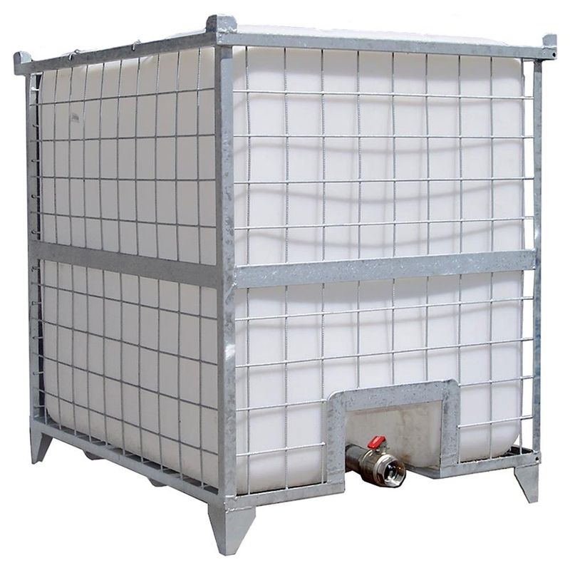 INFRAPLAST - Estanque con reja polietileno 1000 l
