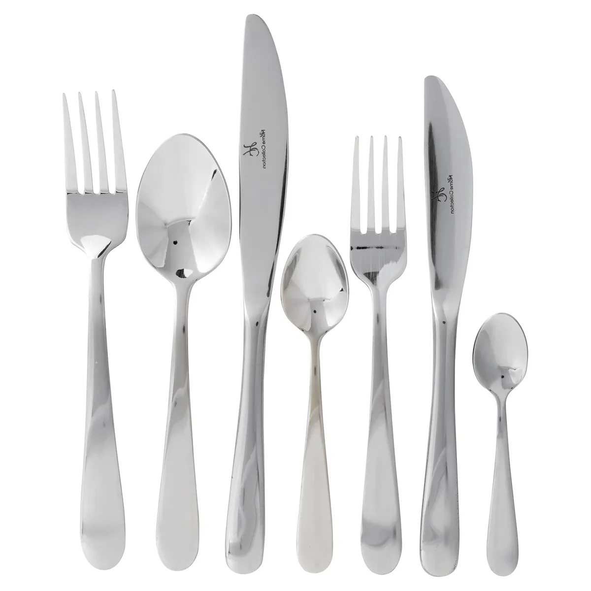 JUST HOME COLLECTION - Set de Cubiertos Just Home Collection 42 Piezas Inoxidable Plateado