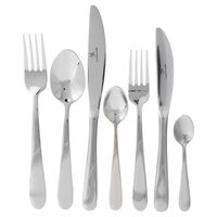 Set de Cubiertos 42 Piezas Inoxidable Plateado