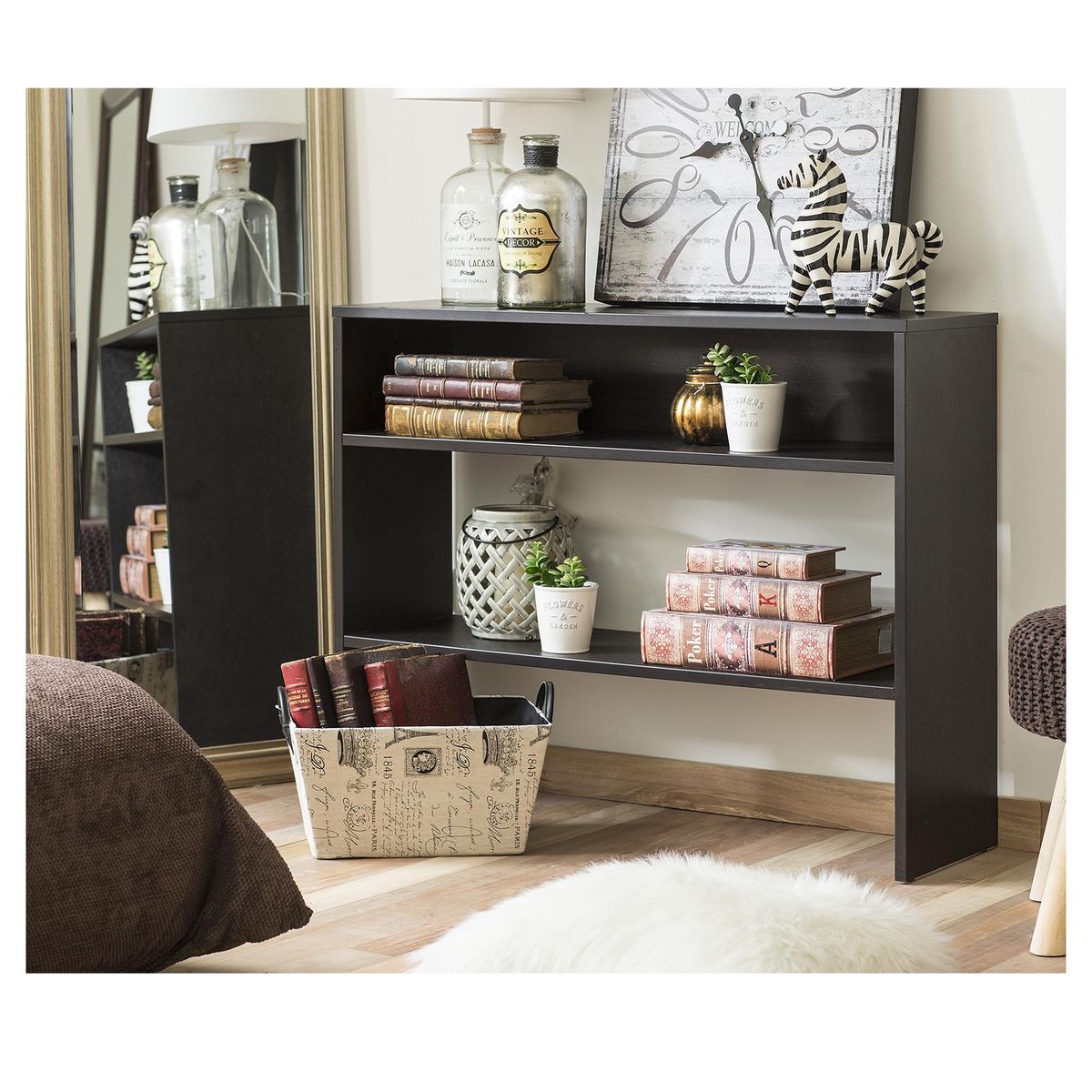 TUHOME - Arrimo Beijing 30 x 80 x 100 cm Wengue