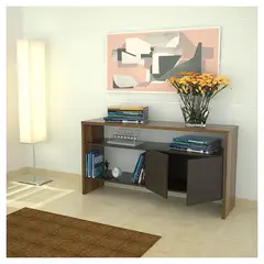 TUHOME - Arrimo Classic 120x35x80 cm Caramelo