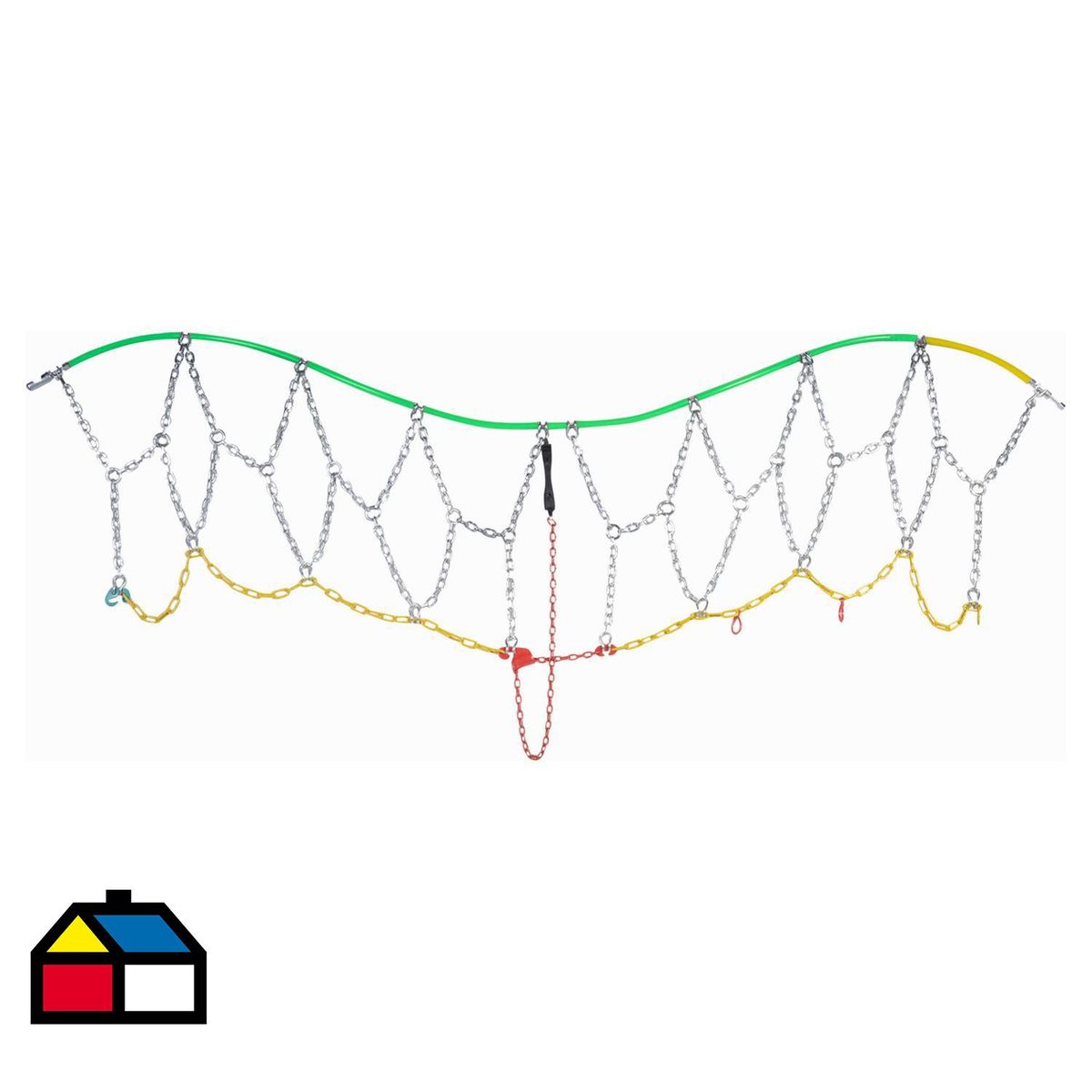 GORILA - Cadena Para Nieve Acero Para Aros 13, 14 Y 15
