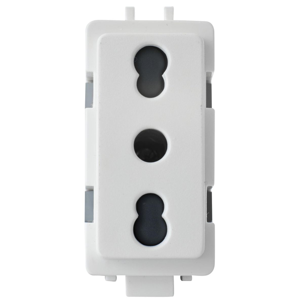 SCHNEIDER ELECTRIC - Módulo tomacorriente 10 a 16 A Blanco Genesis