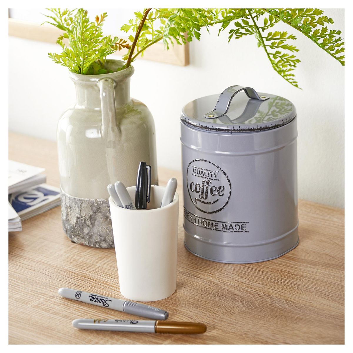 DECO EXPRESS - Vaso Para Baño Blanco