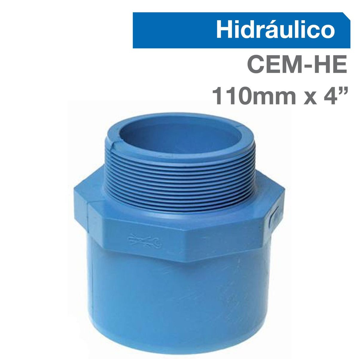 TIGRE - Terminal PVC-P CEM/HE 110mm x 4" 1u