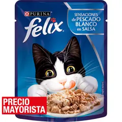 FELIX - Alimento húmedo para gato adulto 85 g pescado