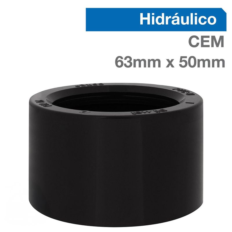 VINILIT - Buje Reducción corta PVC-P Cementar 63mm x 50mm  1u