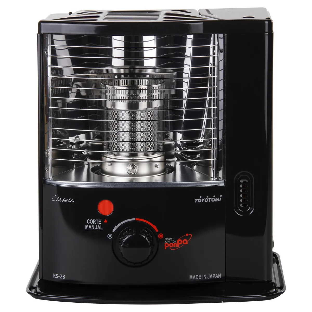TOYOTOMI - Estufa a Parafina KS-23 Toyotomi Negro