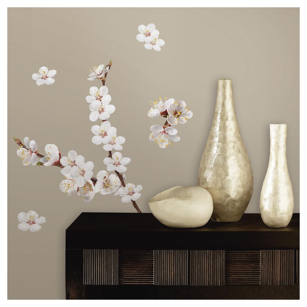 ROOMMATES - Sticker decorativo ciruelo 26 unidades