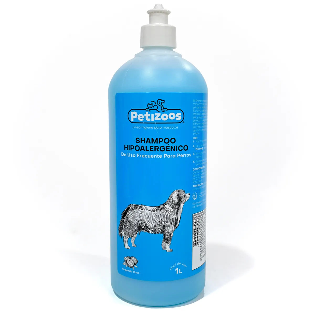 PETIZOOS - Shampoo hipoalergénico para perro 1 litro