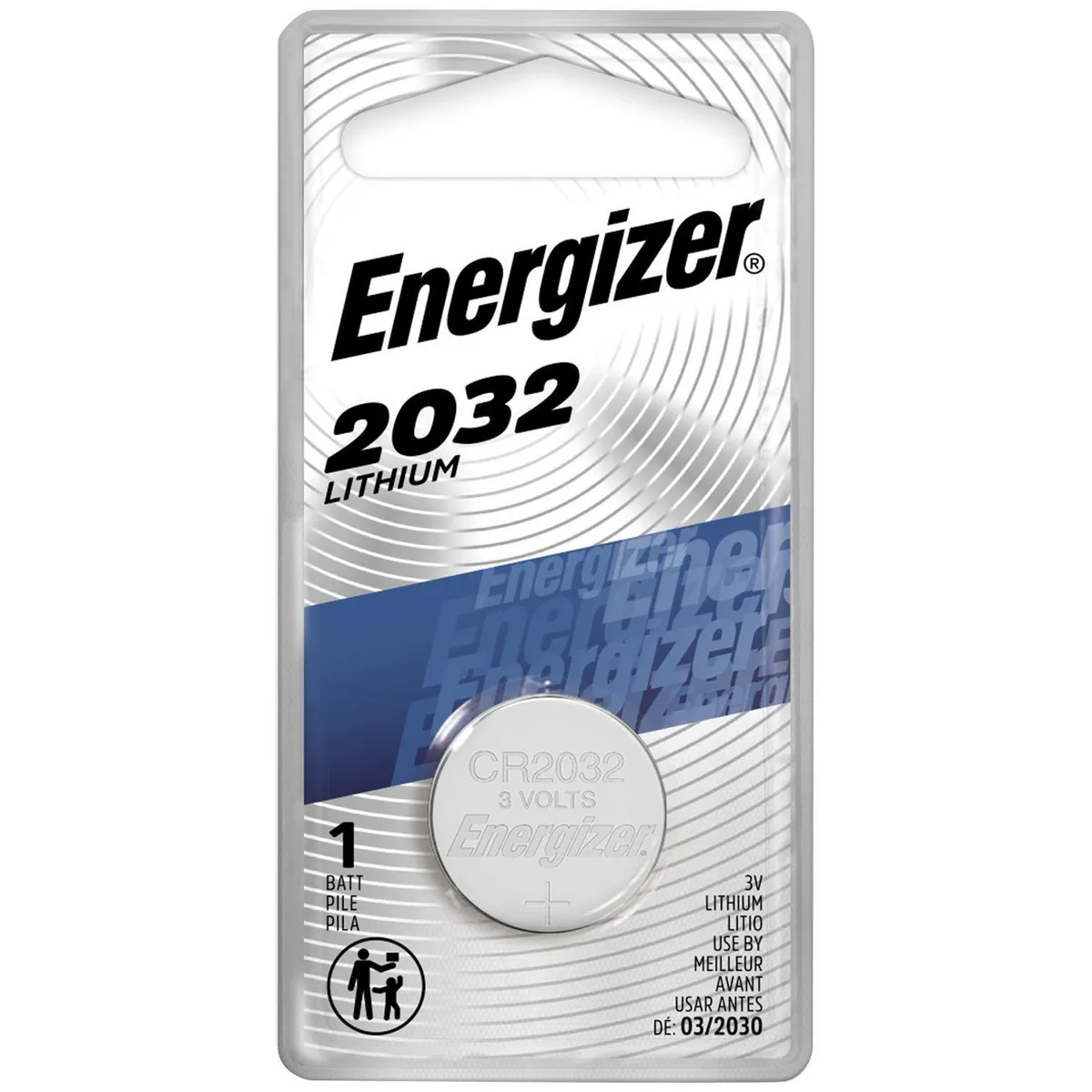 ENERGIZER - Pila especial de litio CR2032 3V
