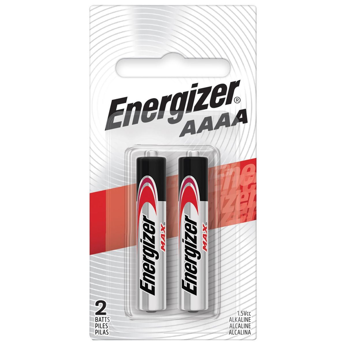 ENERGIZER - Pack de 2 pilas alcalinas AAAA 1.5V