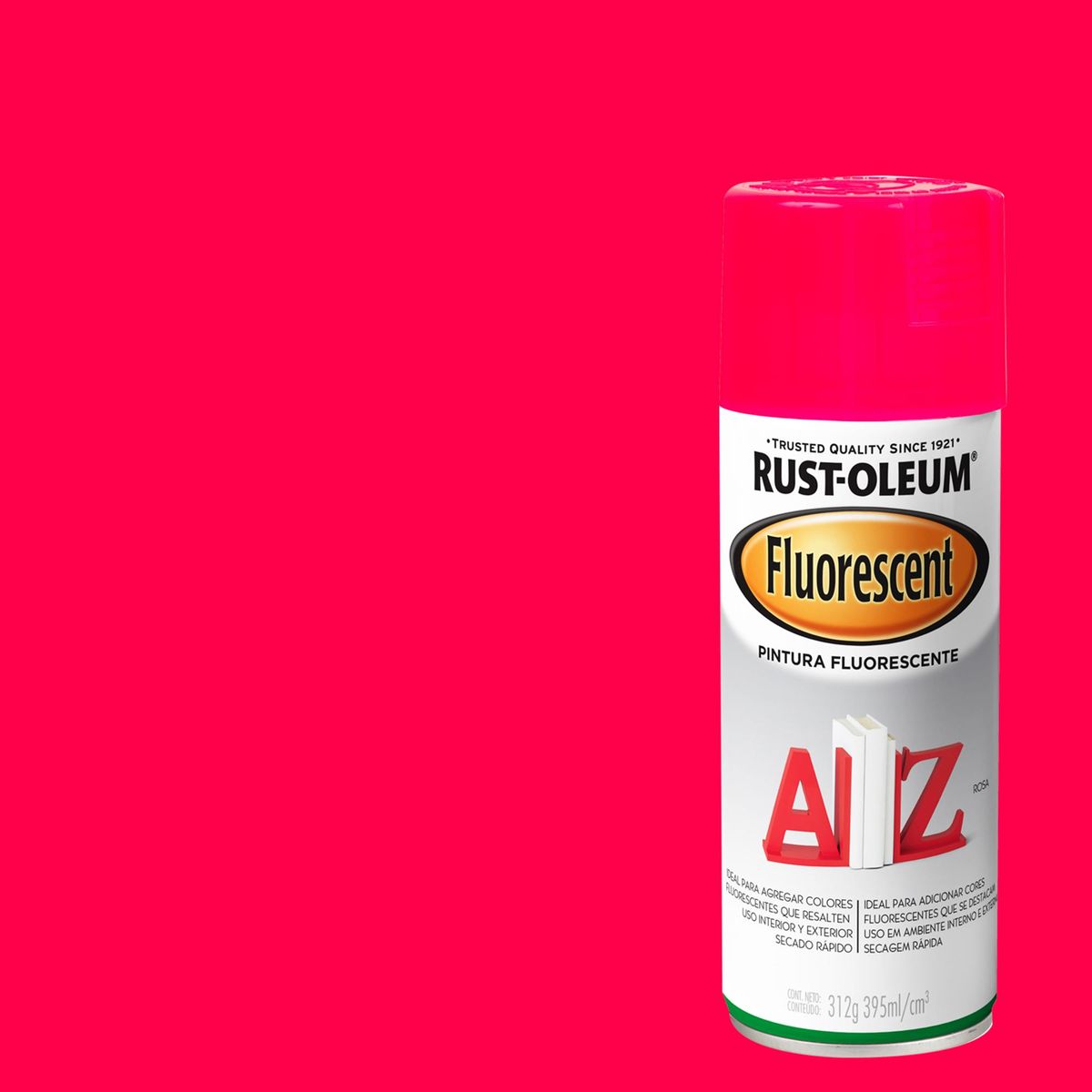 RUST OLEUM - Pintura Spray 0.395 l Mate Rosado