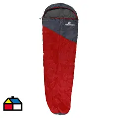 KLIMBER - Saco de Dormir Momia Momia Rojo; Gris