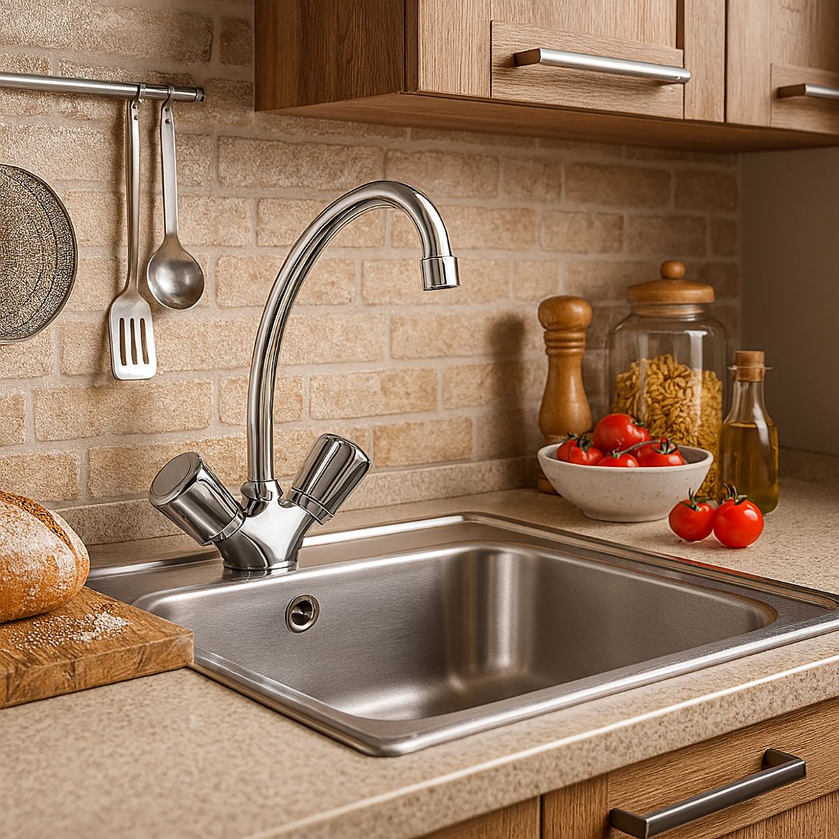 TEKA - Monomando para Lavaplatos Láser Bi LS912 Cromado