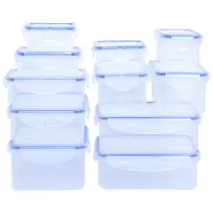 JUST HOME COLLECTION - Set de 11 Contenedores de Alimentos 22 Piezas