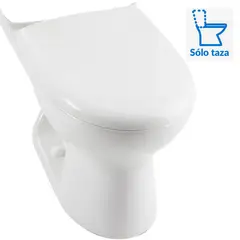 CORONA - WC Two Piece Two piece 30,5 cm 6 Litros Ecoclean Blanco