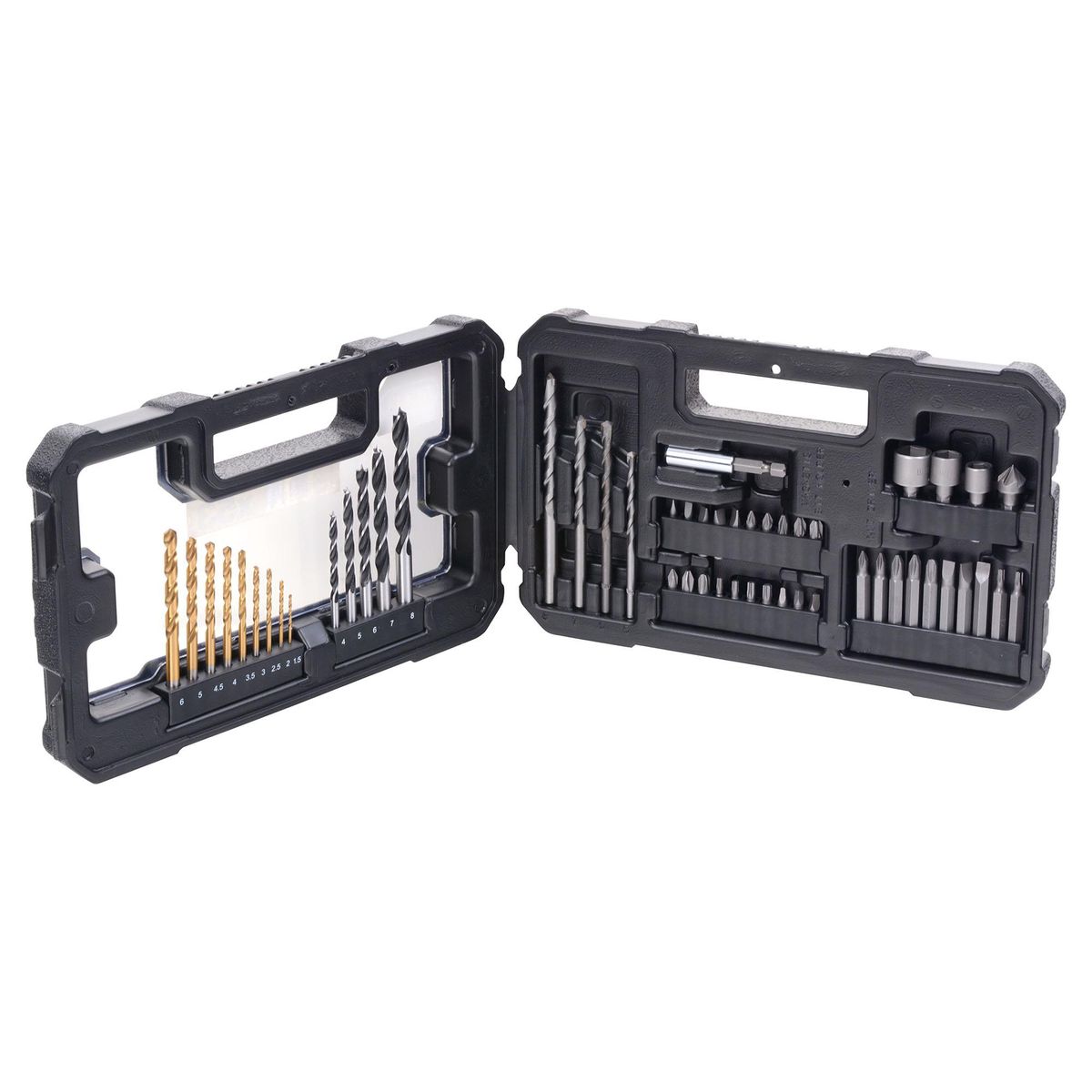 STANLEY - Set Atornilladores y Perforar 53 piezas