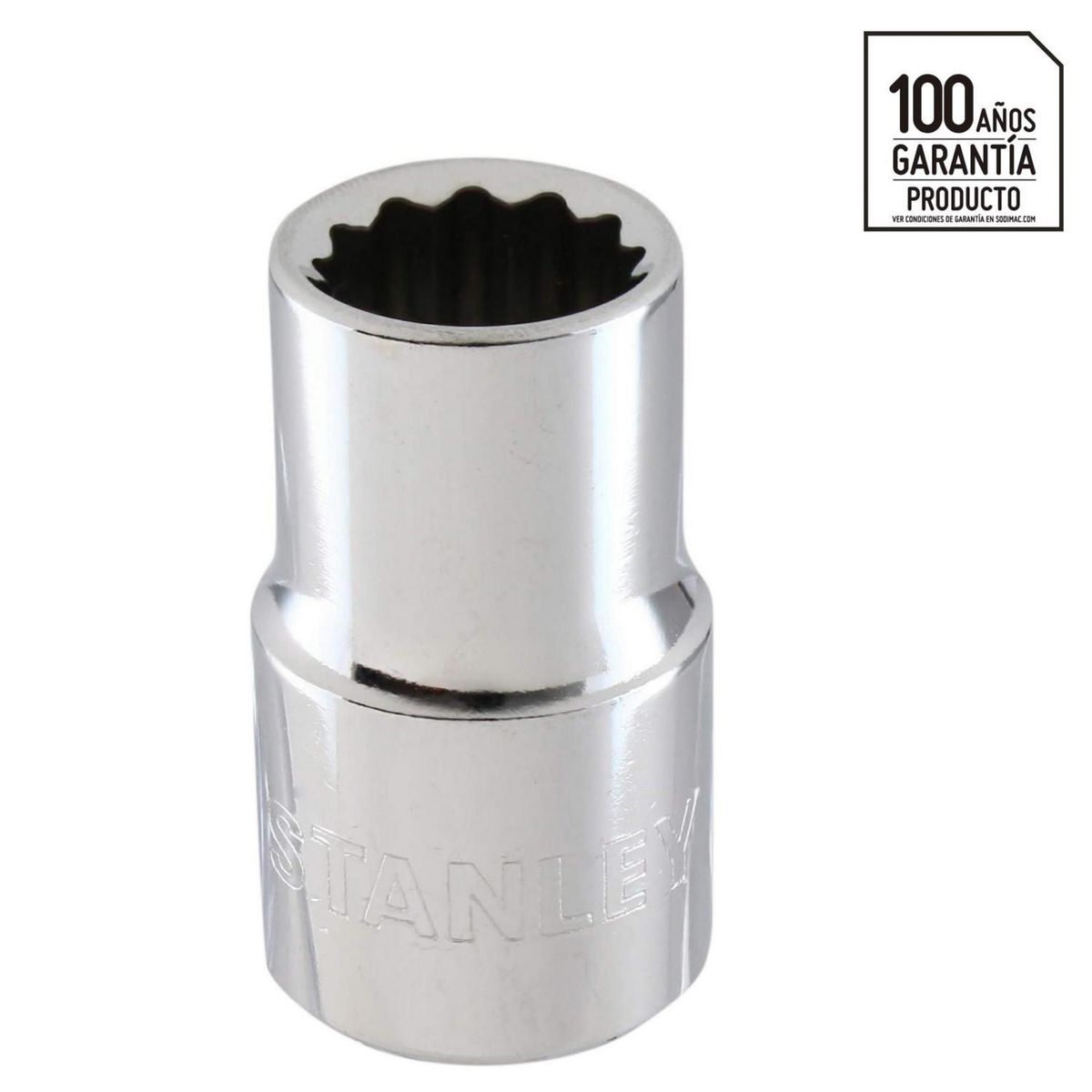 STANLEY - Dado estándar 1/2"x13 mm acero