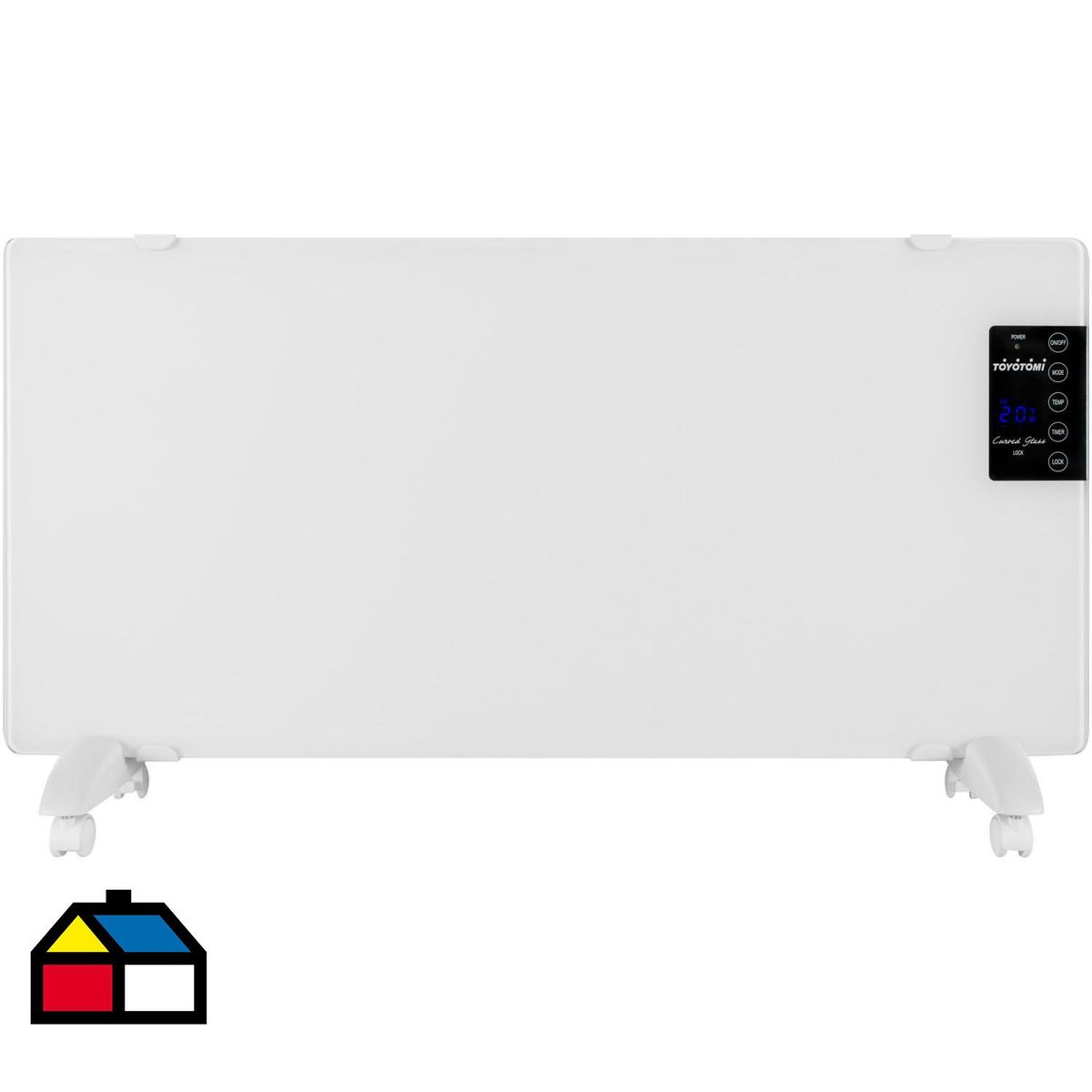 TOYOTOMI - Convector Eléctrico 2000 W Convección CE2088 Blanco