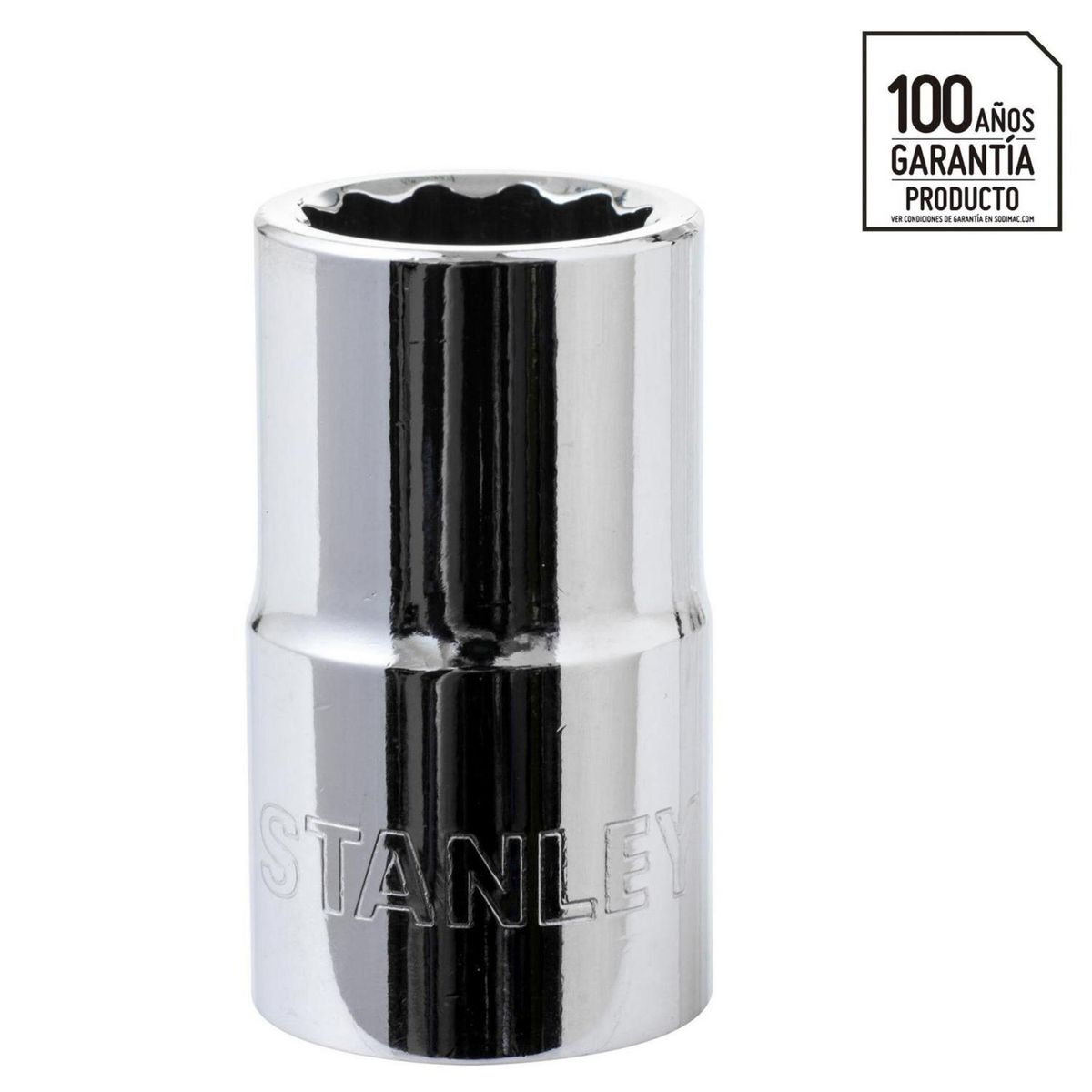 STANLEY - Dado estándar 1/2"x5/8" acero