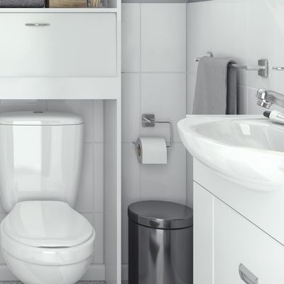 Imagen 2 del producto Portapapel Cromado Verona Para Baño