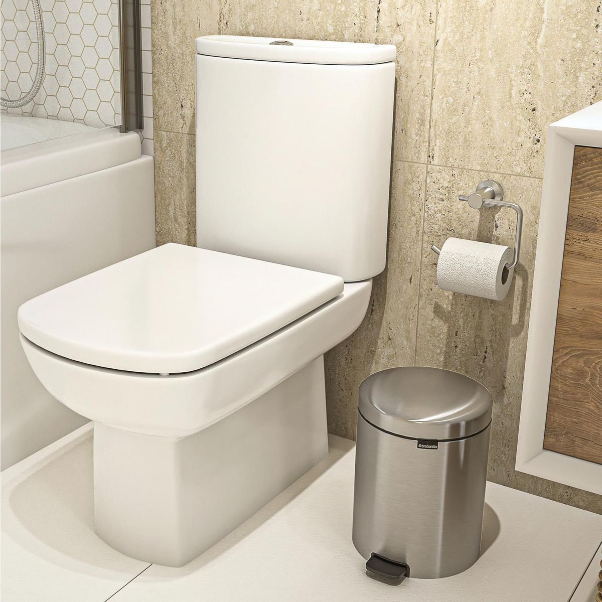 SENSI DACQUA - Portapapel cromo Cromo