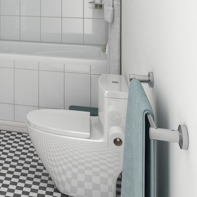 Imagen 2 del producto Toallero barra cromado 46 cm