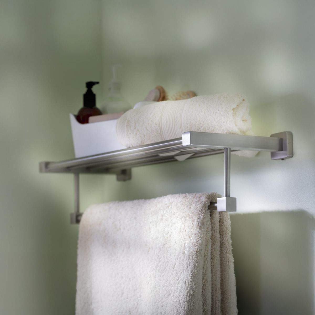 SENSI DACQUA - Toallero cromado Gris