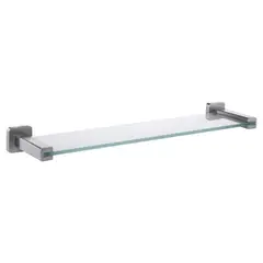 SENSI DACQUA - Repisa Malta Acero 1 Nivel(es) 23.5x5x7.2 cm Gris