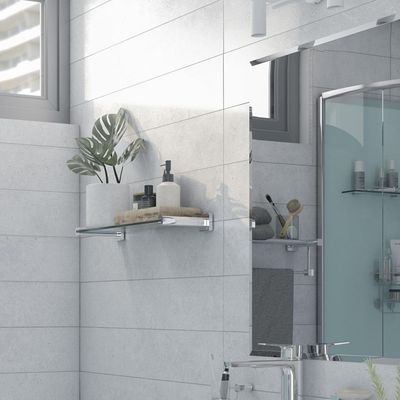 Imagen 2 del producto Repisa Malta Acero 1 Nivel(es) 23.5x5x7.2 cm Gris