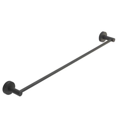 Toallero barra negro 60 cm