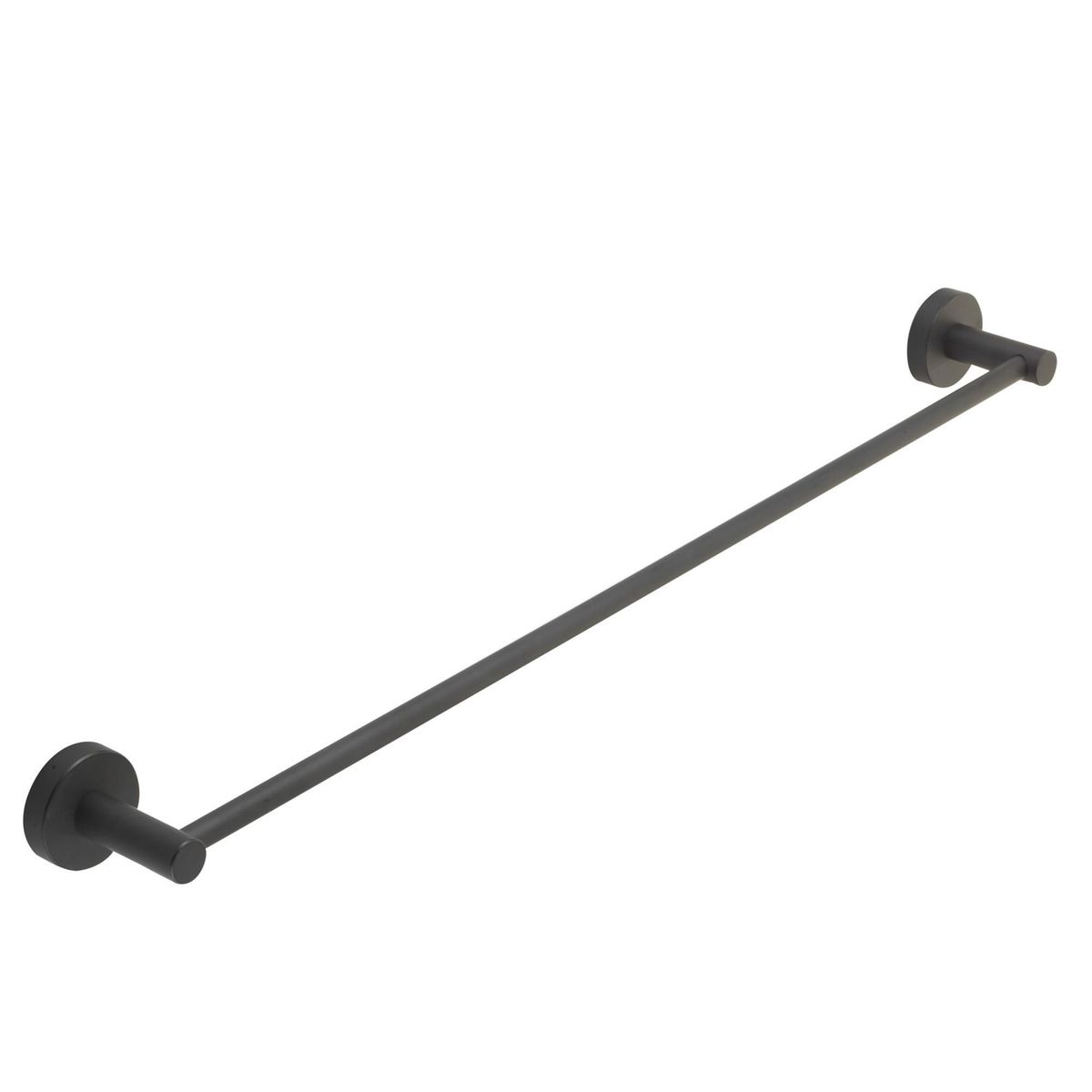 SENSI DACQUA - Toallero barra negro 60 cm