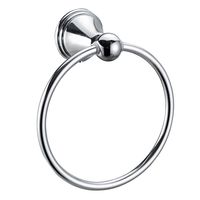 Toallero tipo argolla cromado