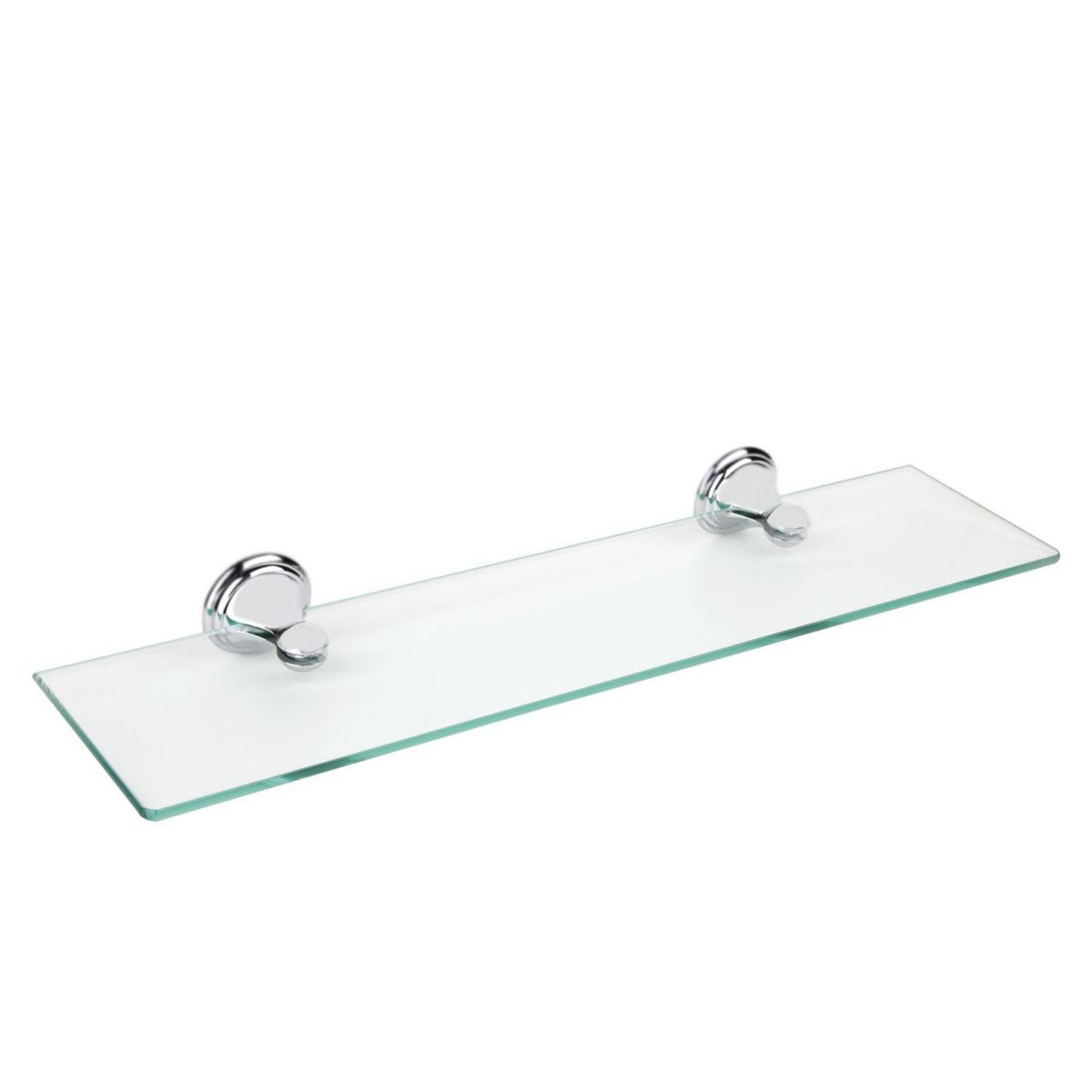 SENSI DACQUA - Repisa Modena Metal 1 Nivel(es) 51.5x5.7x13.4 cm Gris