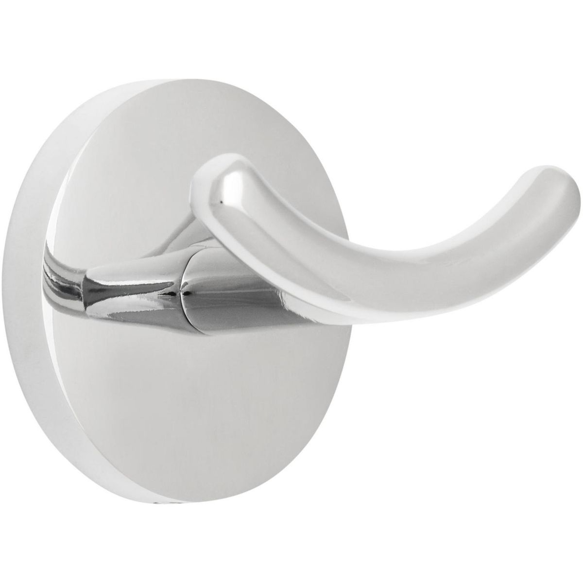 SENSI DACQUA - Gancho doble para toallas cromado