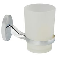 Portavaso Cromado Para Baño