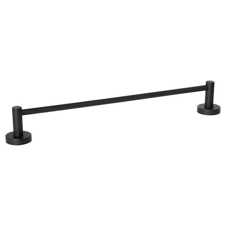 Toallero barra negro 45 cm