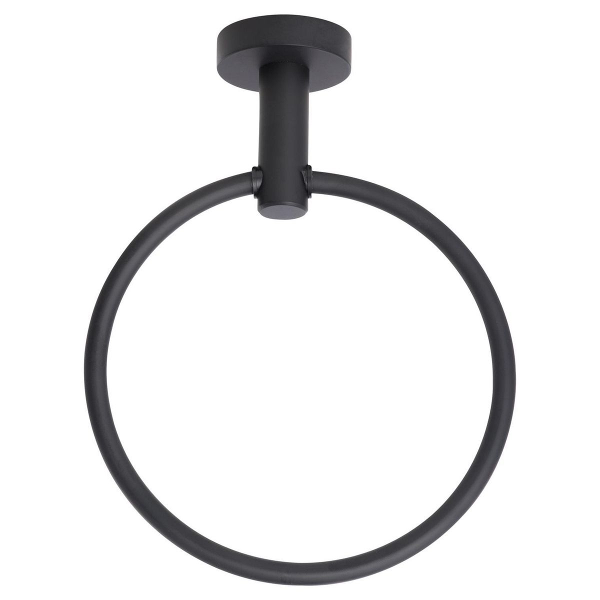 SENSI DACQUA - Toallero tipo argolla negro