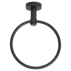 SENSI DACQUA - Toallero tipo argolla negro